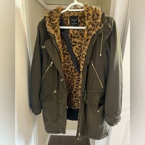 ZARA Trafaluc Parka Jacket